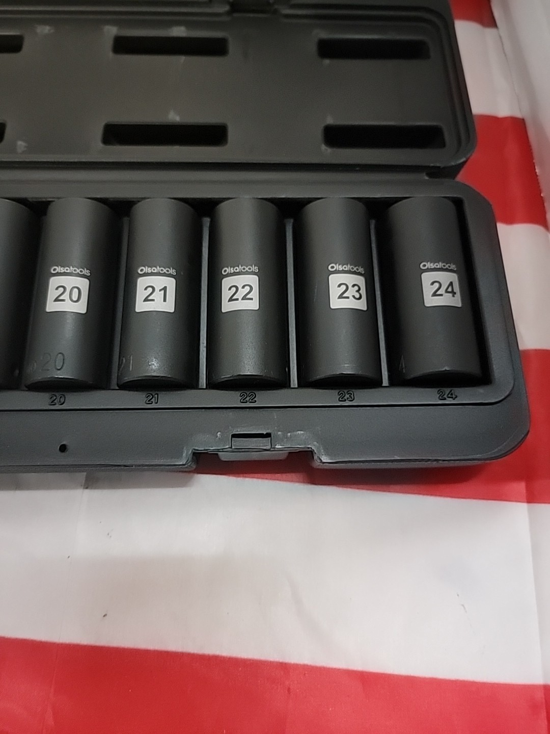 Olsa Tools 1/2-Inch Drive Deep Impact Drive, Deep, 15pc Metric Set