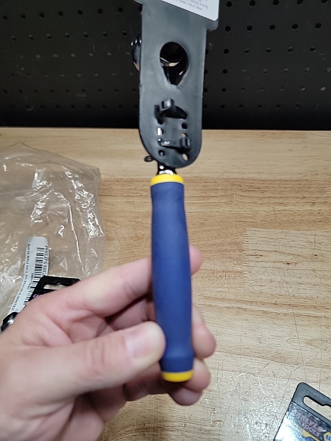 Carlyle Napa Tools RH14S100 1/4 Hex Swivel Head Ratchet Wrench Brand New!