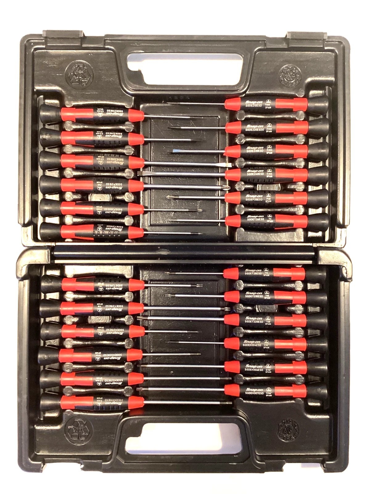 NEW Snap-on™ SGDEX24RK 24pc Electronic Miniature Master Screwdriver Set in Case