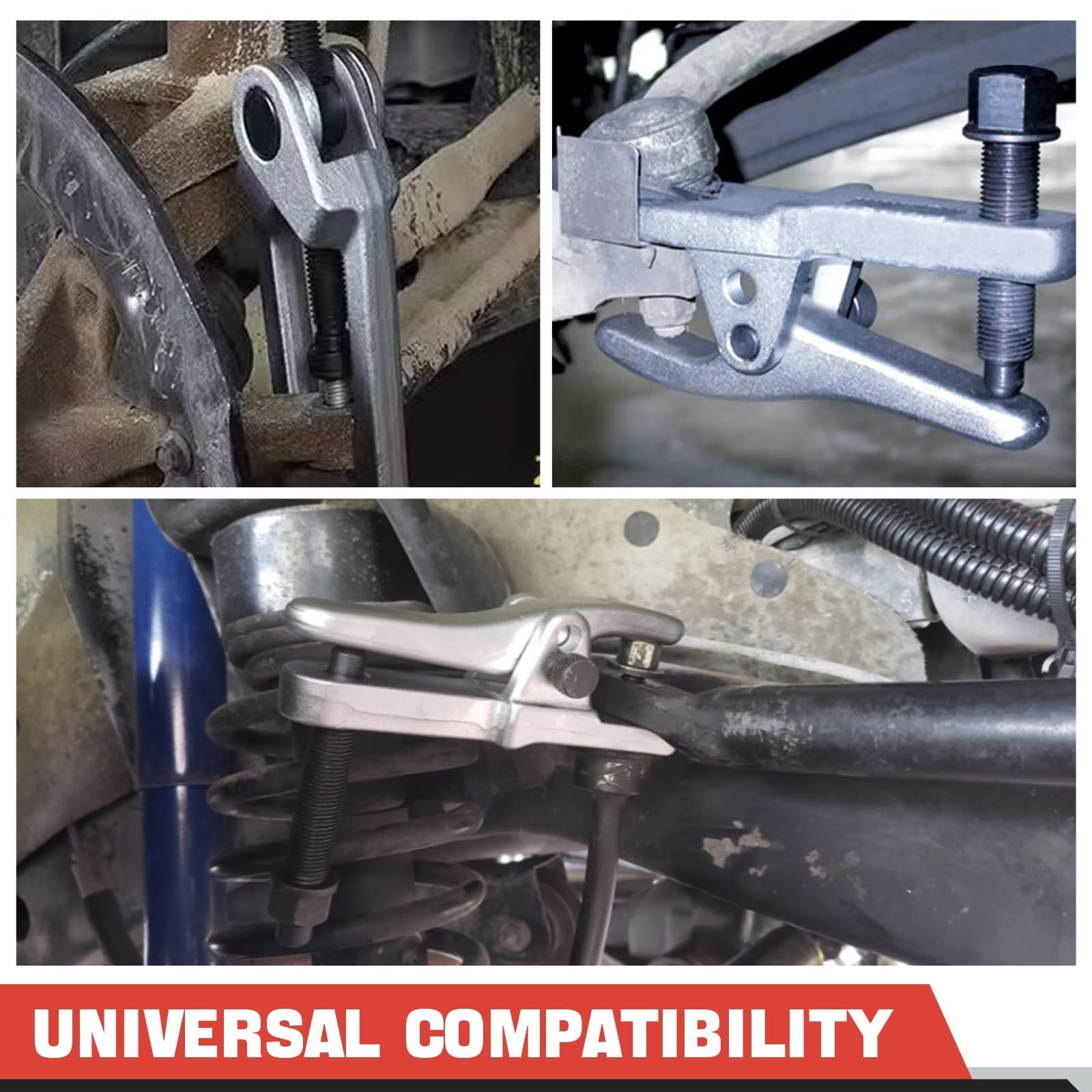 5PCS Ball Joint Separator Tool Kit – 5-in-1 Pitman Arm Puller & Tie Rod End Remo