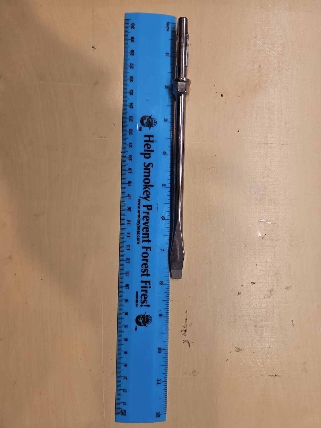 Snap On Replacement Screwdriver Shank 5/16 Tip 7.75 Inches Long
