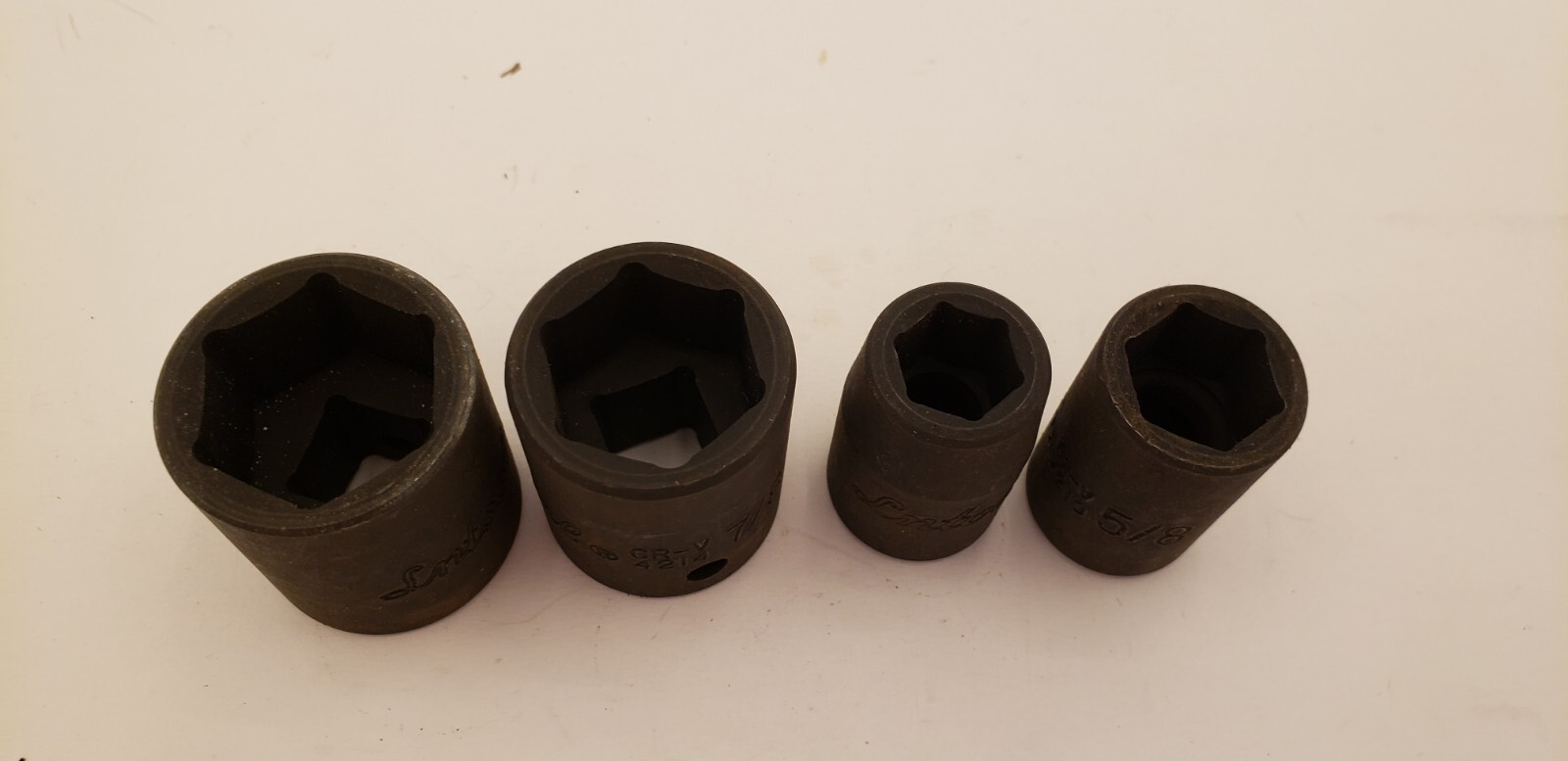 LNTOOL 1/2″ DRIVE SHALLOW IMPACT SOCKETS: 15/16, 7/8, 5/8, & 1/2, 6 POINT, NNB