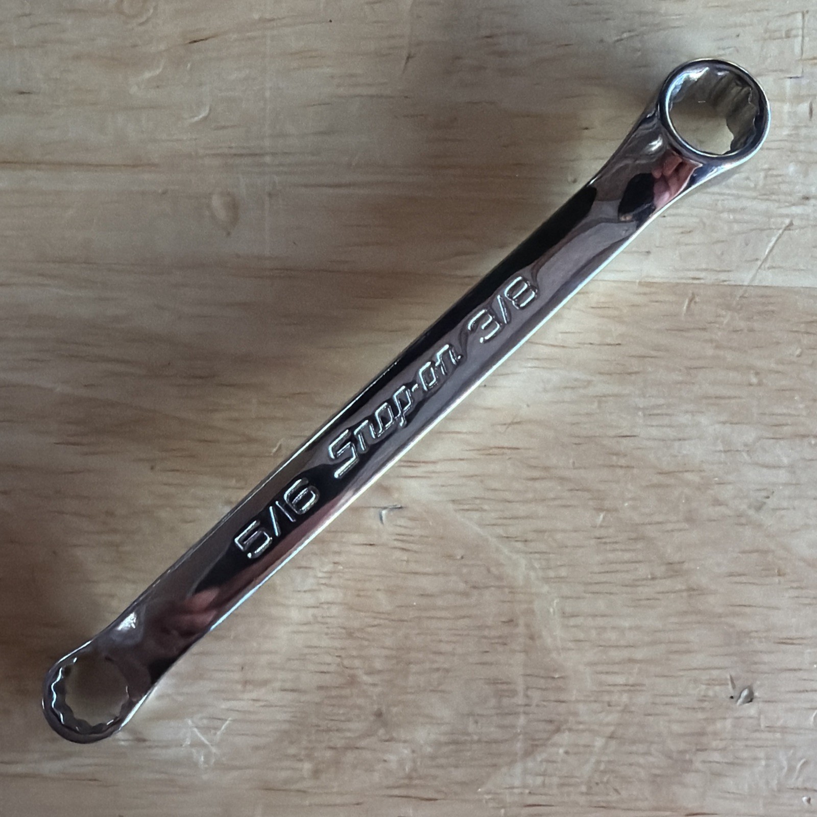 Snap On 5/16″ x 3/8″ Short Double Box End Wrench 12 Point XS1012A USA NEW 2022