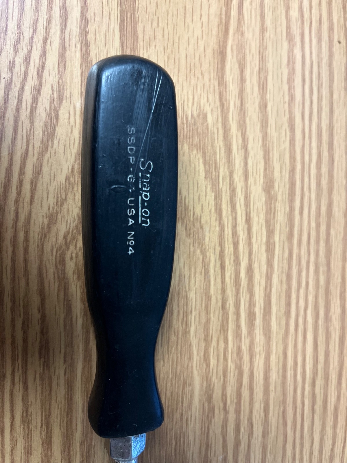 SNAP ON SSDP64 NO4PT PHILLIPS SCREWDRIVER WITH HARD BLACK HANDLE – LOC#86