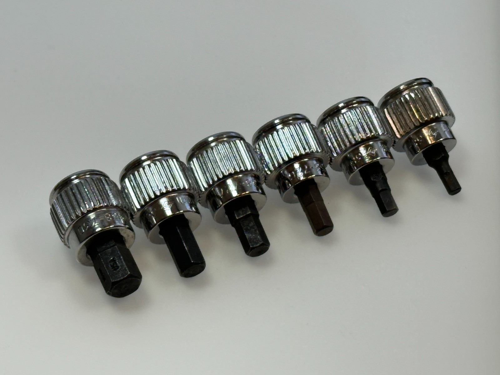 Armstrong Tools USA 6pc Metric 4mm-10mm Hex Bit ELIMINATOR Socket Set (New NOS)
