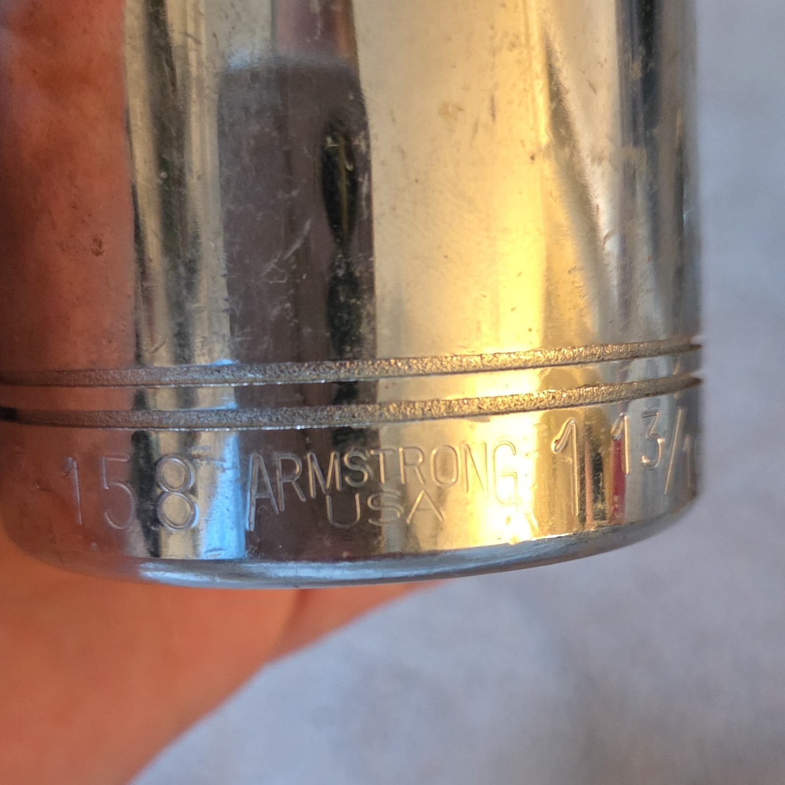Armstrong Socket 1-13/16, 12 Point USA