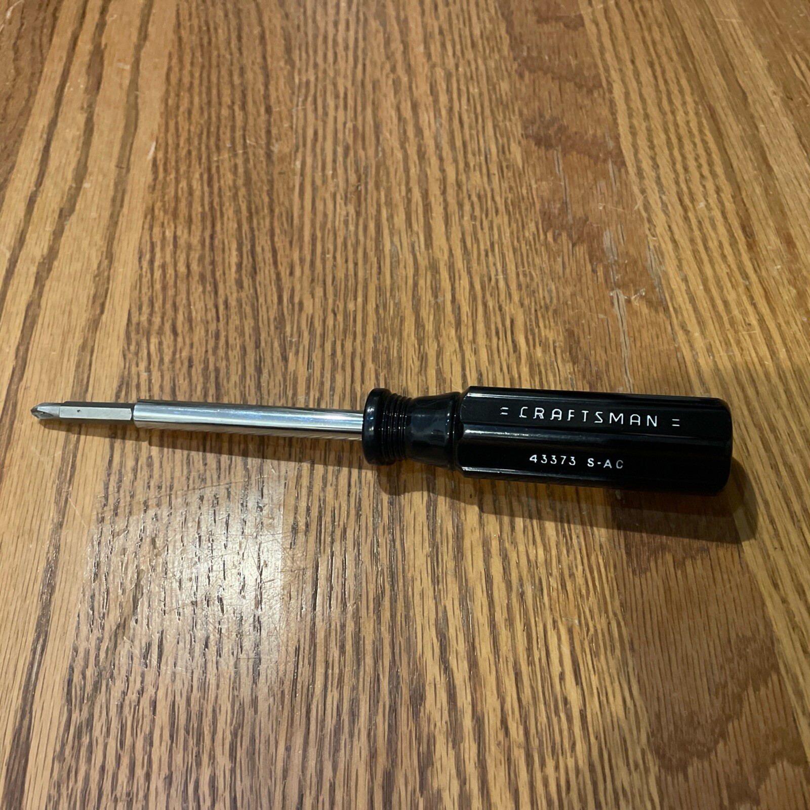 Craftsman Magnetic Tip Bit Driver No 43373 S-AC