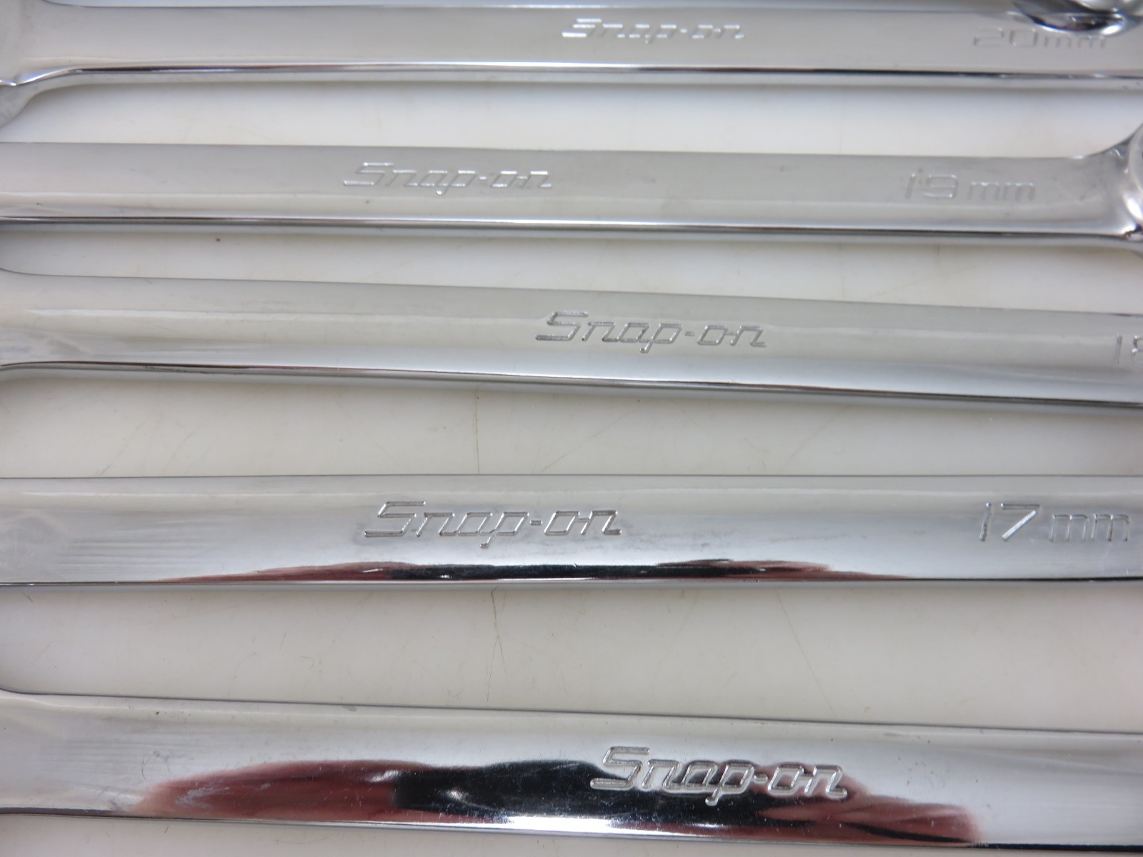 Snap-On METRIC OEXM Series Combination Wrench 14pc Set 10mm-22mm + 26mm