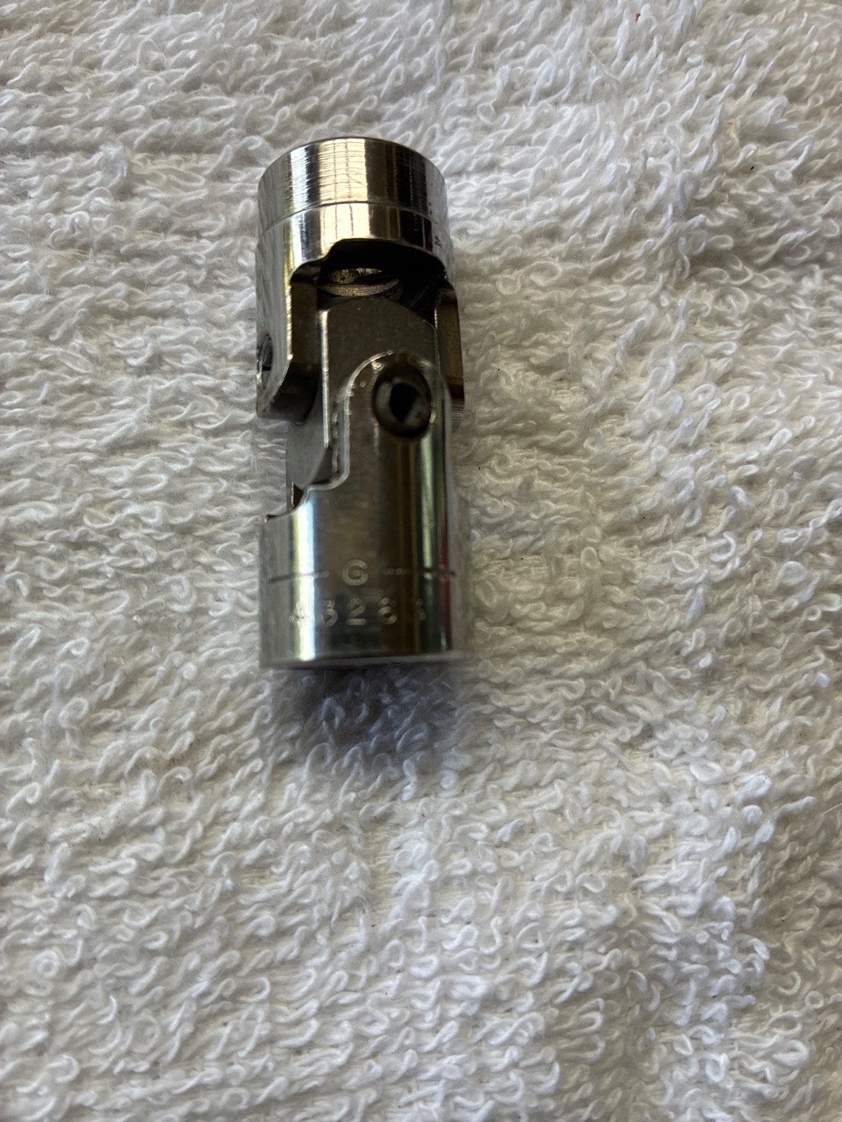 Craftsman 43263 Swivel Flex Joint Socket 1/2” ~6pt ~3/8” drive~G~ Made In USA