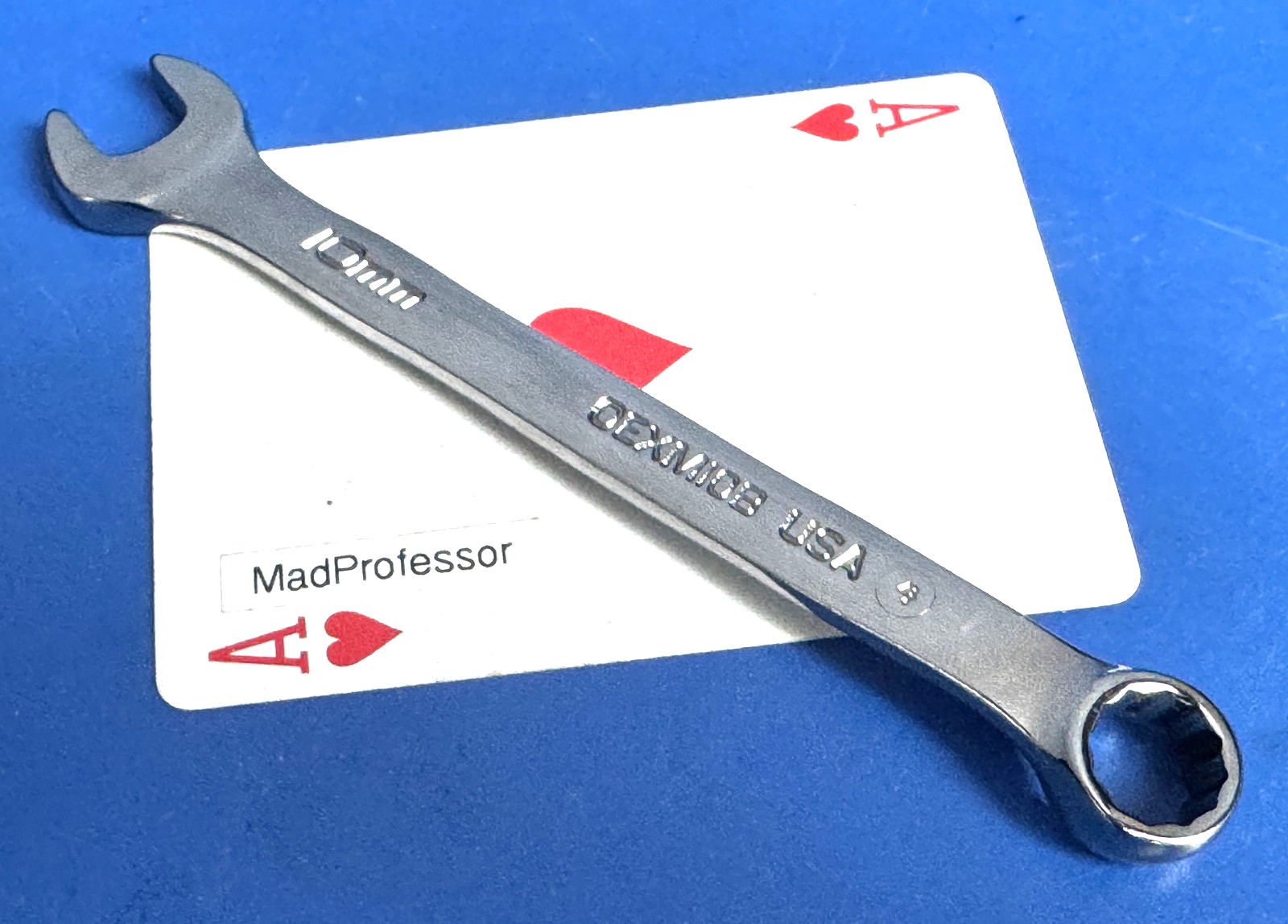 Snap-on 10mm Metric Short 12-point Combination Open Box End Wrench OEXM10 NEW