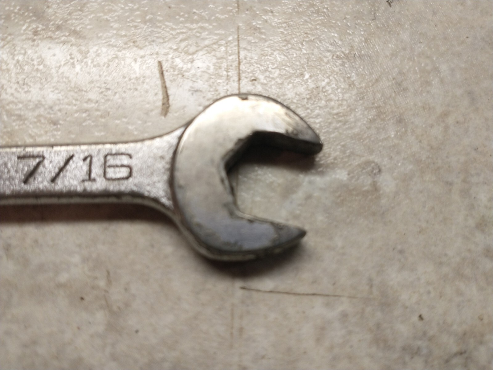 Vintage MAC Wrench Combination Wrench CH14 7/16″ USA
