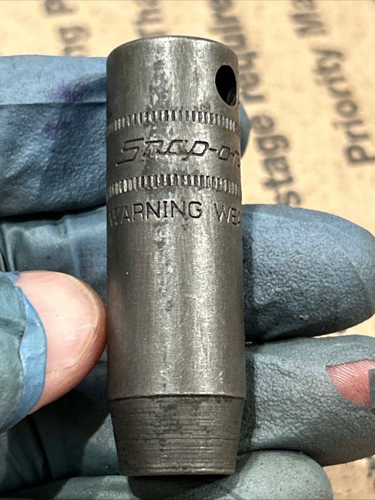 Snap-On Tools SIMFM9 9mm New Logo Metric Deep Impact Socket 3/8″ Drive 6pt USA