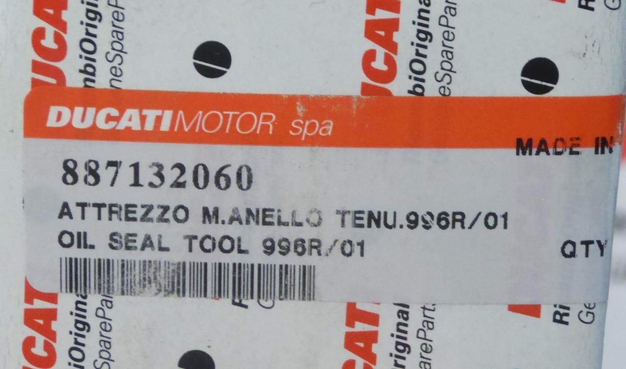 Ducati factory tool seal ring driver for many models 887132060