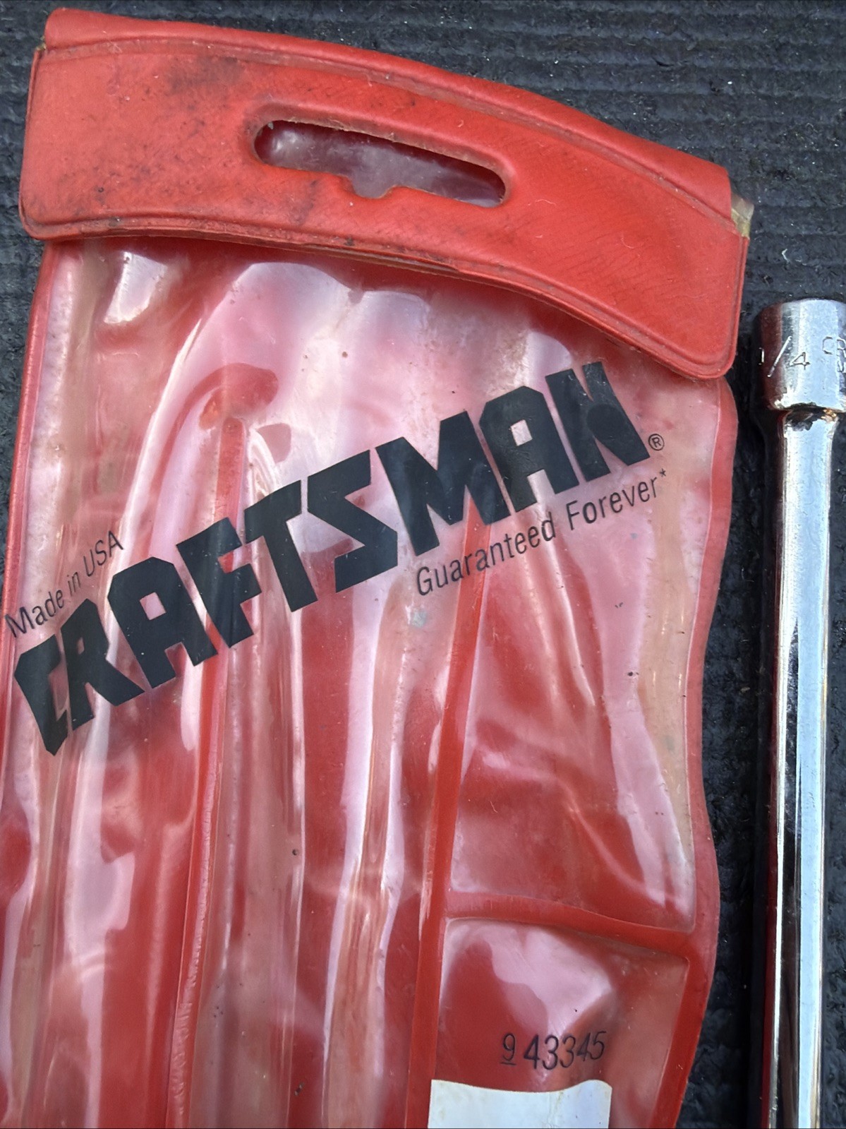 Sears Craftsman USA Nos 1/4” Quick Release Extension Bar Set 43345 3/6/10”