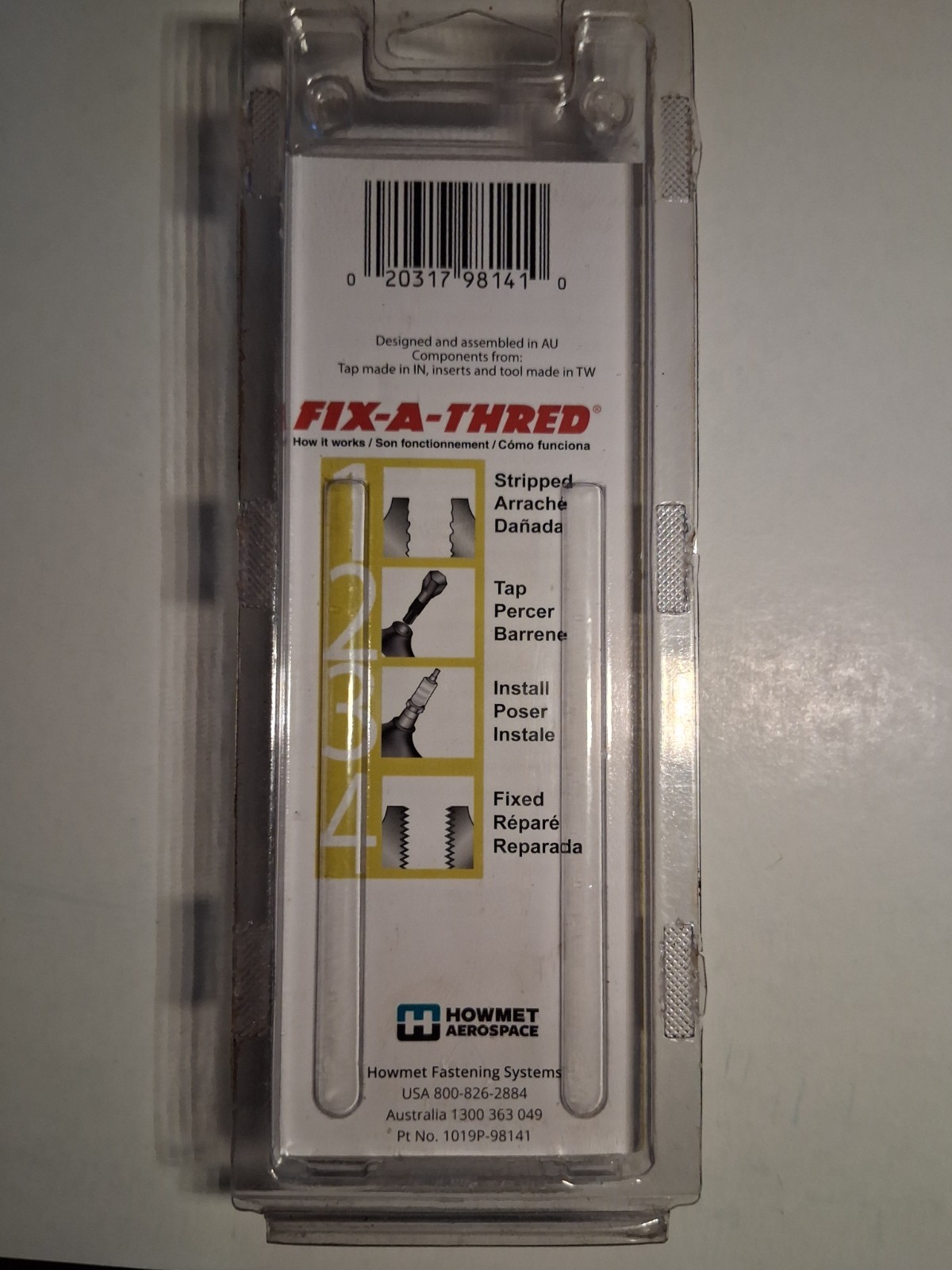 Plug Saver 98141 M14-1.25 Spark Plug Repair Kit 5334-14.