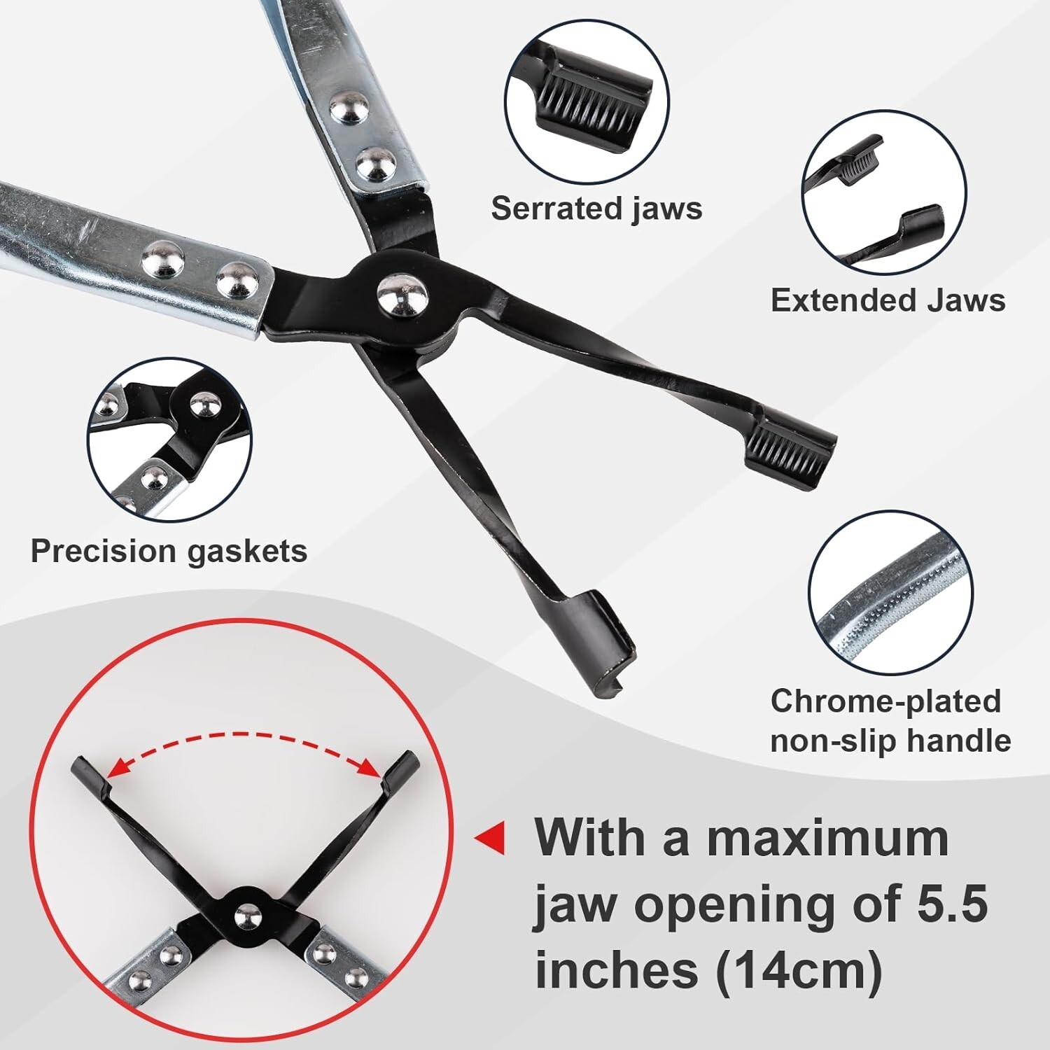 11PCS Valve Seal Removal Tool Disassembly Plier Variety Socket Sizes Most Engine