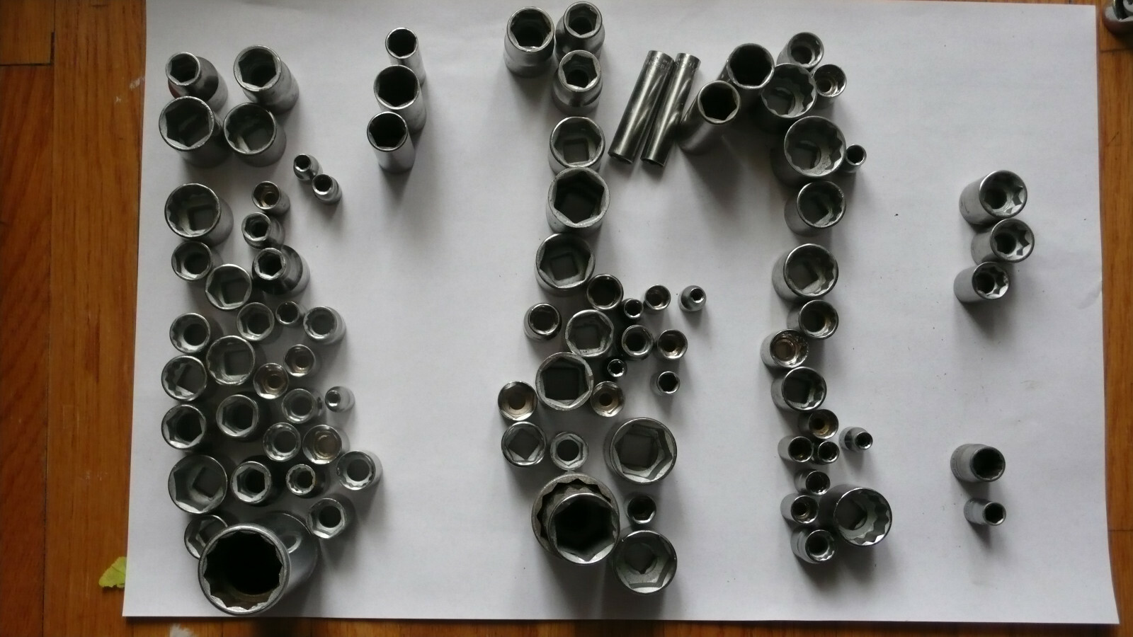 Craftsman sockets, assorted sizes, drives, Metric