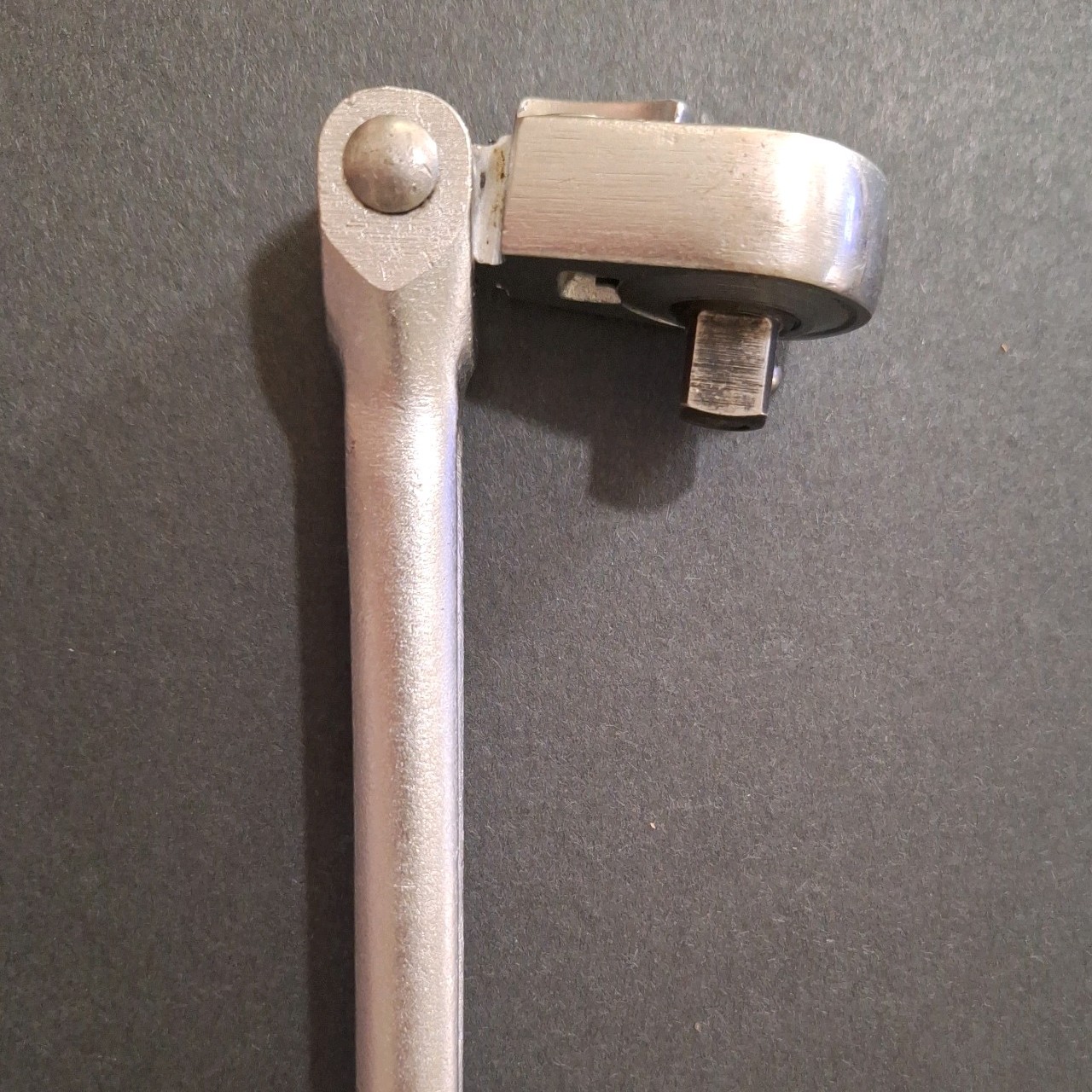 Vintage CRAFTSMAN 3/8″ Drive Flex Head Ratchet No. -V-42791 Forged In USA