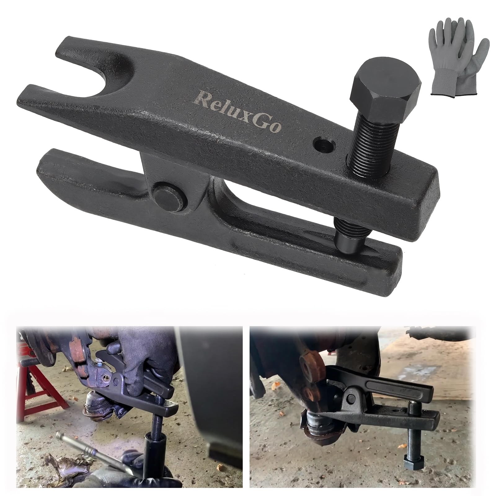 ReluxGo Universal Ball Joint Separator Tool Adjusts from 1-1/2″to 1-7/8″,…