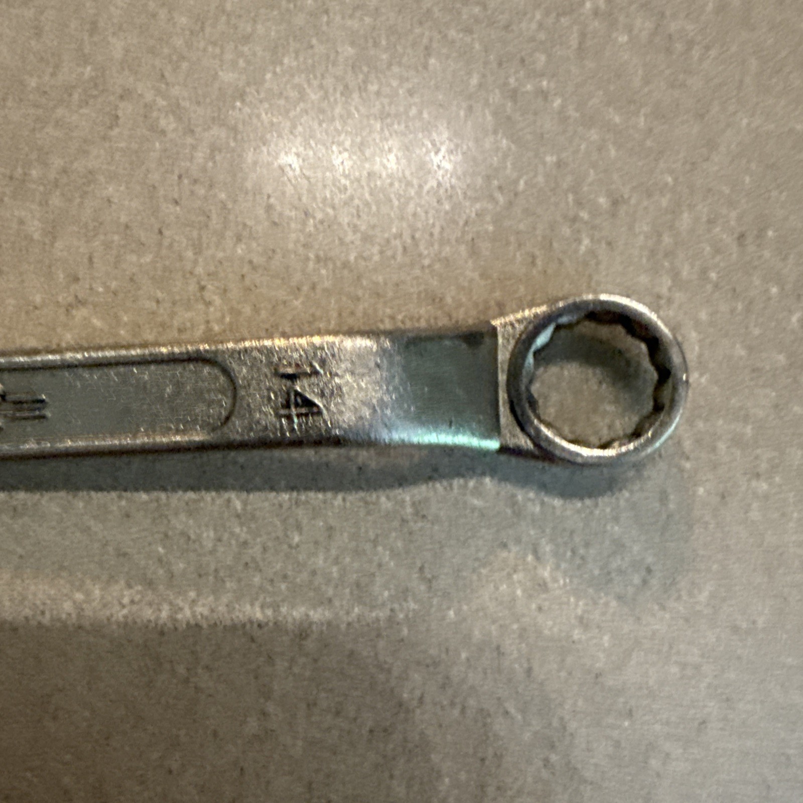 Honda OEM 14 mm/17mm Box End Wrench Factory Tool with RK Circle Logo