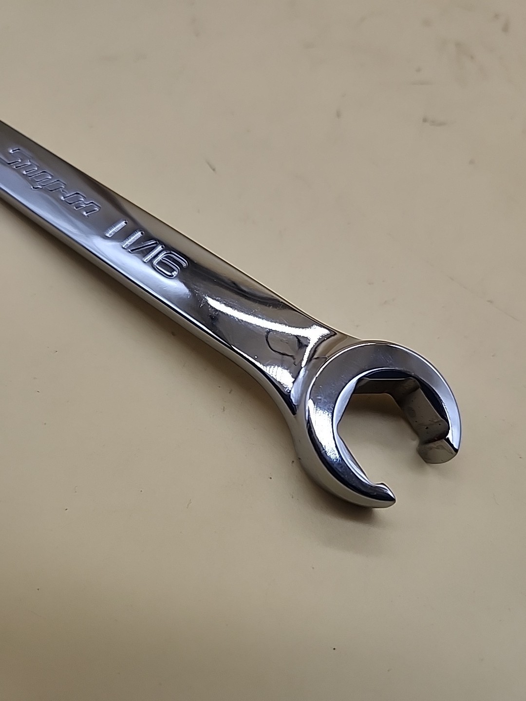 Snap-on Tools RXFS2022B 5/8- 11/16 6Pt Flank Dr Double End Flare Nut Wrench USA
