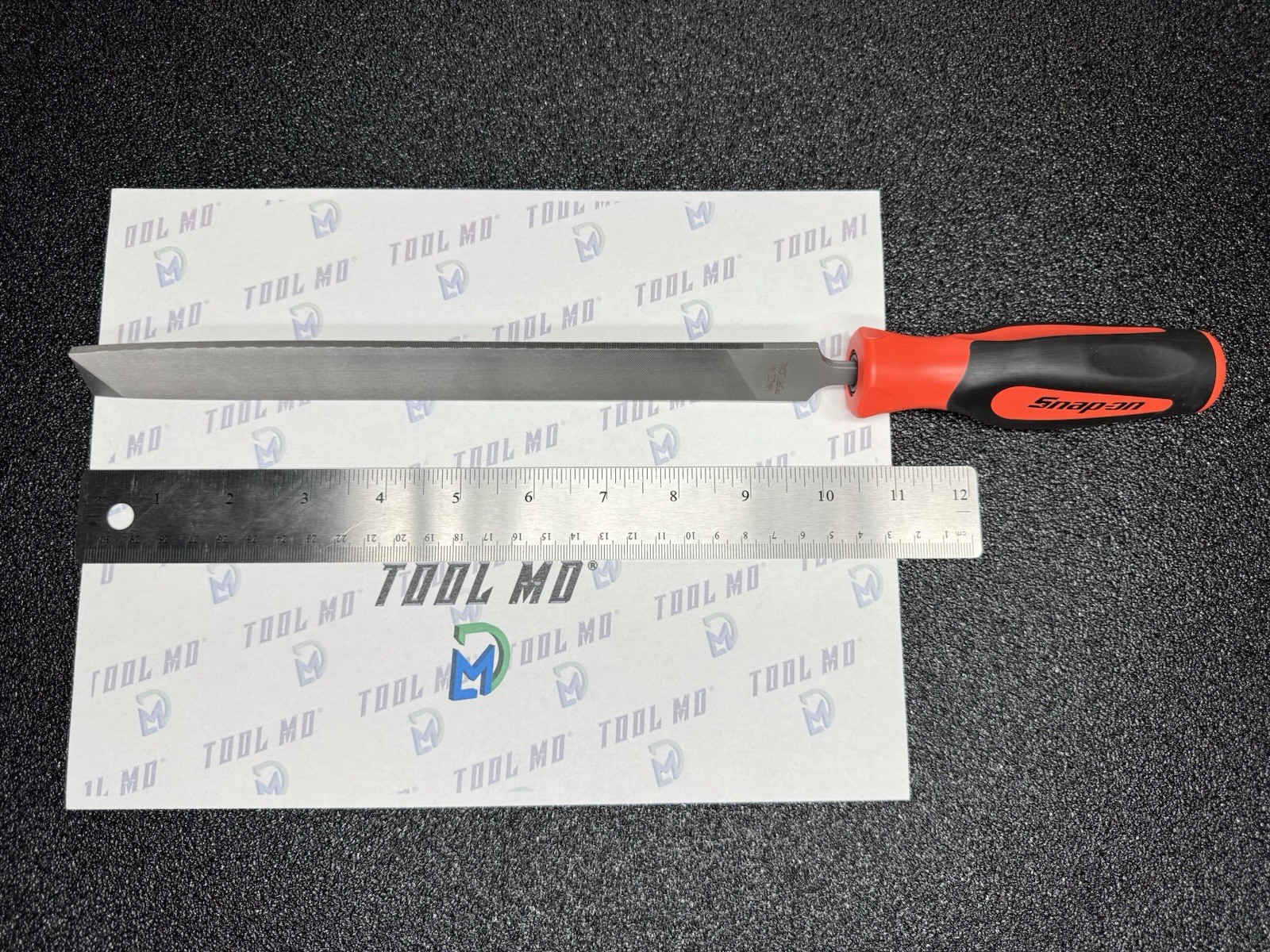 Snap-on Tools NEW ORANGE Soft Grip Flat 10” Length Blade Mill File SGHF616B 10MA