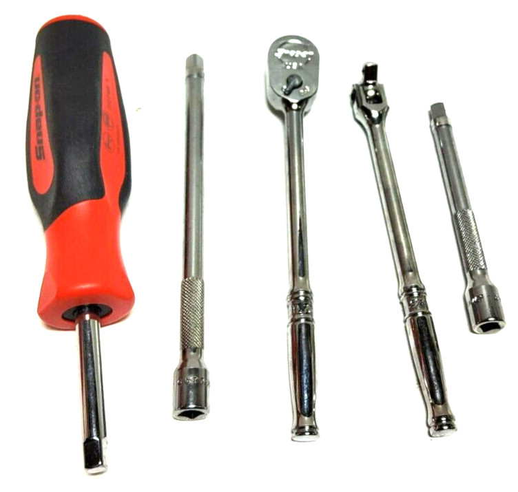 New Snap-on™ 107ATMPB 1/4″ drive General Service Set TL72 Ratchet Breaker Bar