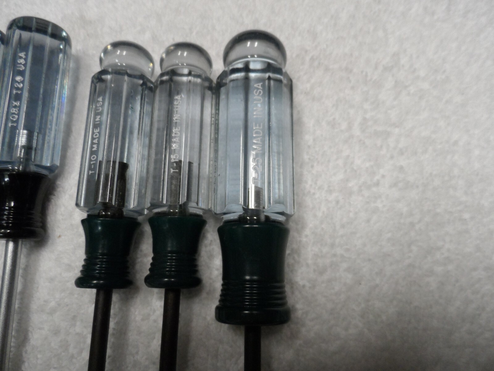 Craftsman Torx & Stubby Screwdriver Set, made USA (T10, T15, T20, T25) – 6 pcs