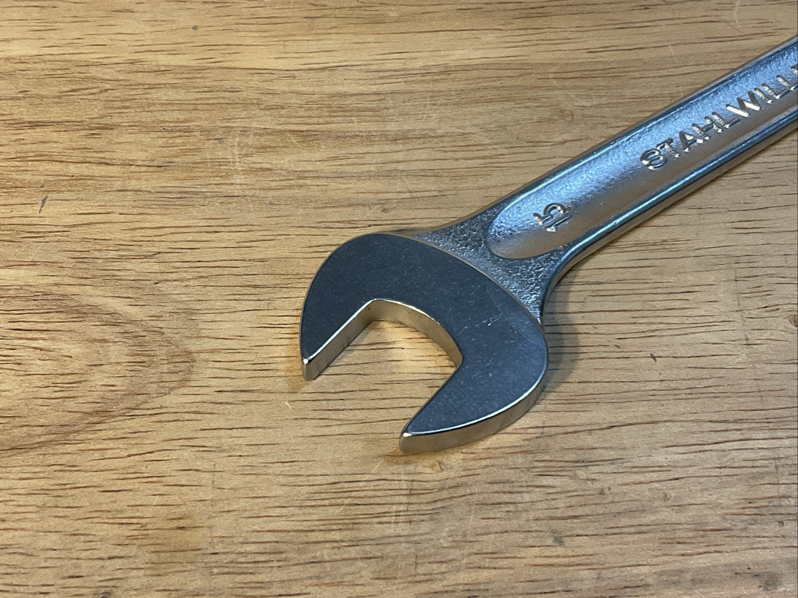 NOS Stahlwille Tools Motor 10 Germany 14mm X 15mm Metric Double Open End Wrench
