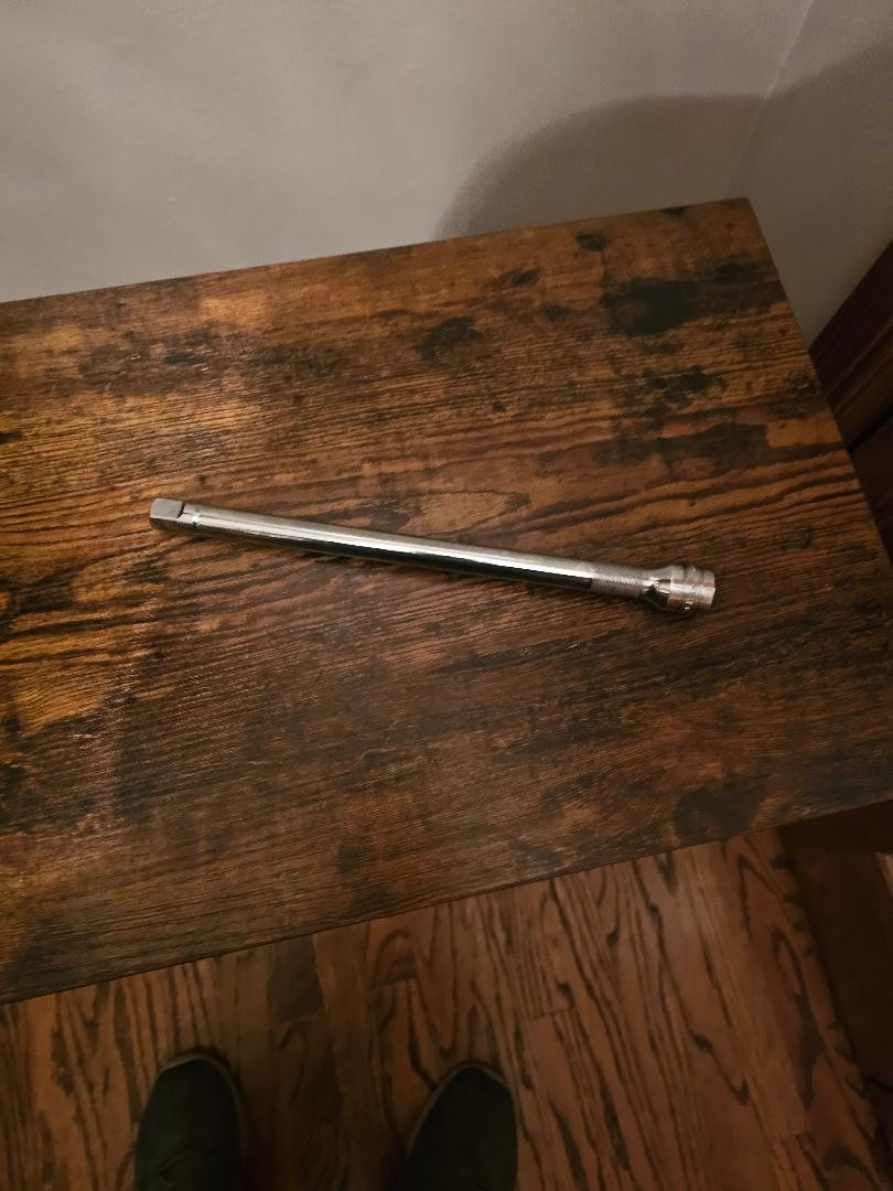 Snap On SXK11 – 1/2″ Drive 11″ Long Knurled Friction Ball Chrome Extension New