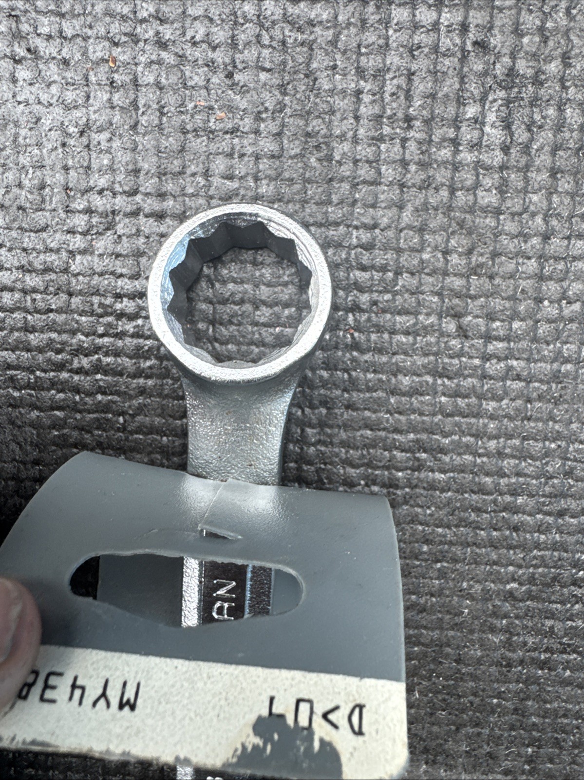 Sears Craftsman USA 43865 5/8 X 3/4 In SAE Stubby 12 Point Box Wrench Nos