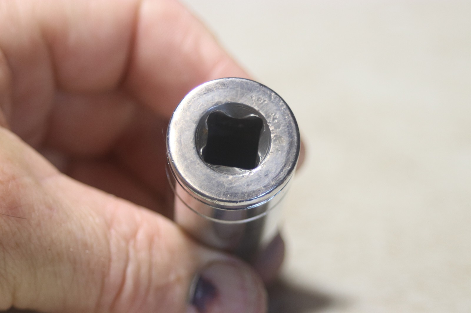 Blue Point BLPLM3819 3/8 inch drive 19mm 12 point deep socket