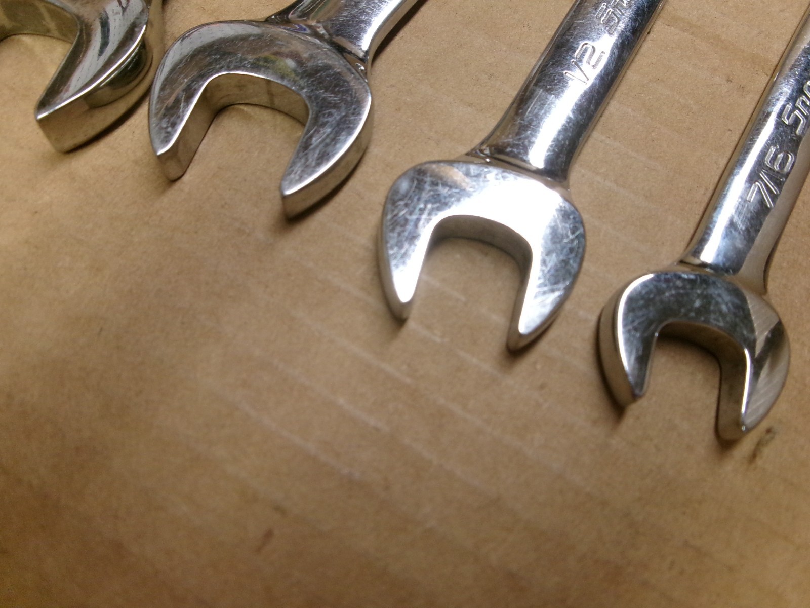 Snap On USA 6-Piece Stubby 12-Point Wrench Set 7/16″ – 3/4″