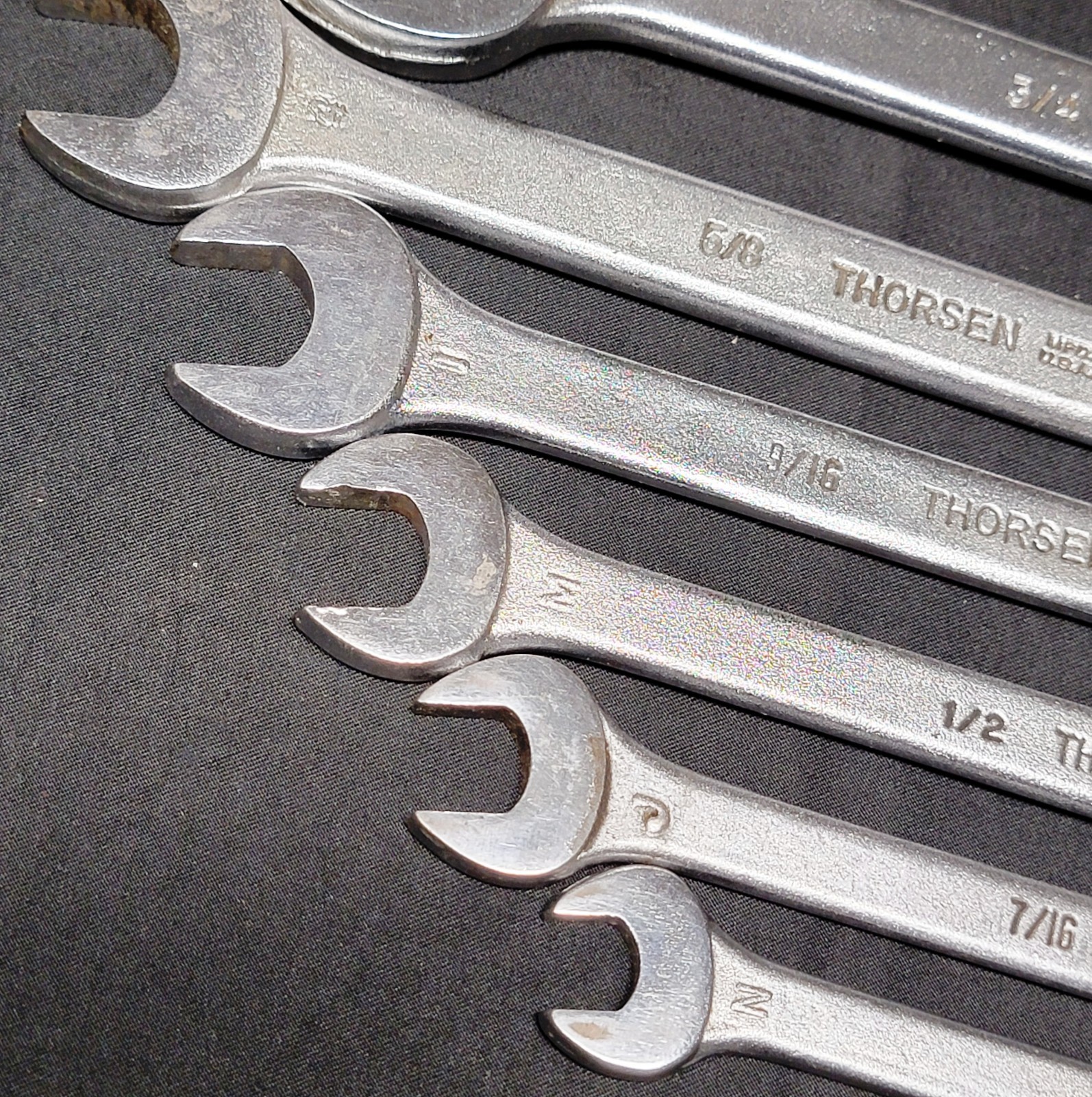 Vintage Thorsen Combination Wrench Set 3/8″ to 15/16″ 10 Pc USA 2012-2030