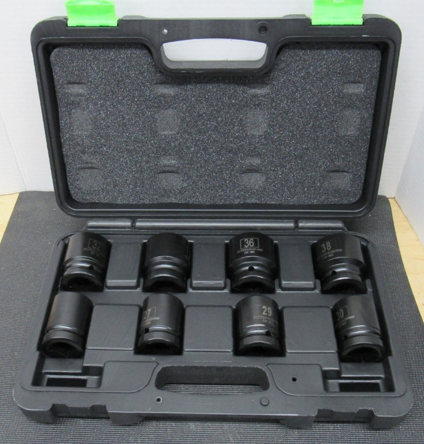 Pittsburgh Pro 3/4″ Metric 6pt CR-MO Impact Socket Set 26-38mm NEW 67965