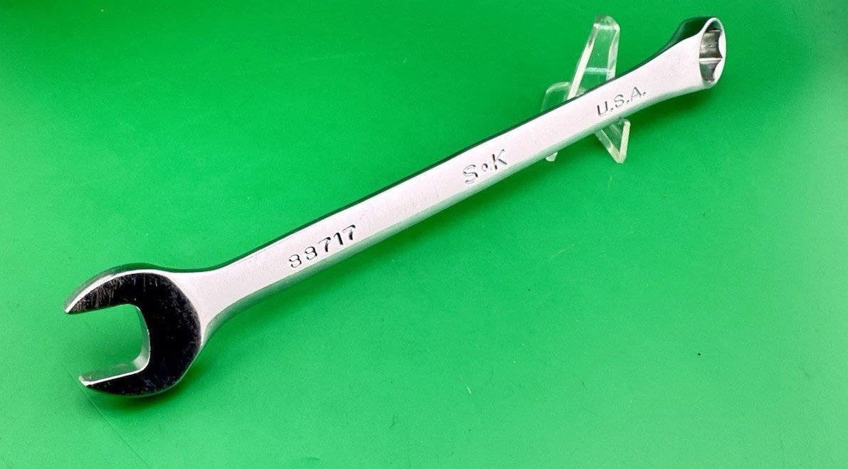 SK PROFESSIONAL TOOLS 88717 Combination Wrench 17 MM 6 Point Metric S&K