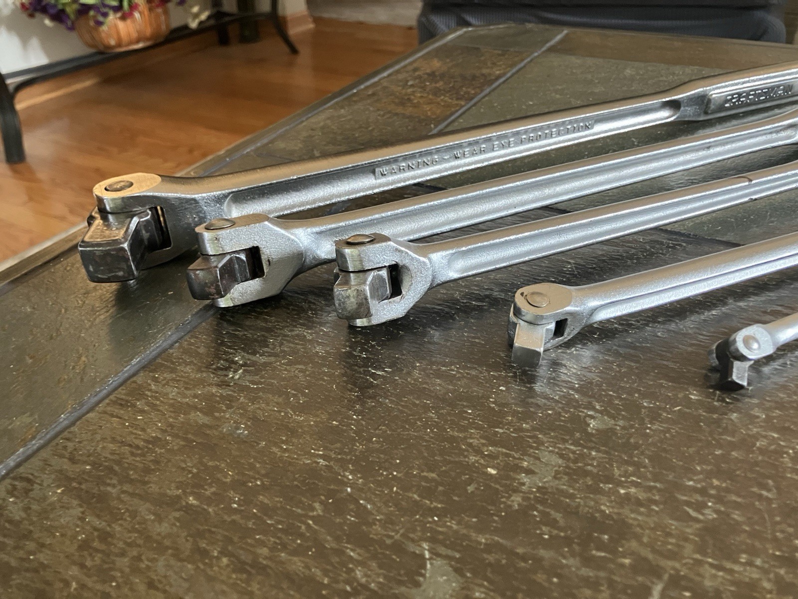 Craftsman 5 Piece Breaker Bar Set 1/4” 3/8” 1/2” & 1/2” Long, 3/4” / USA