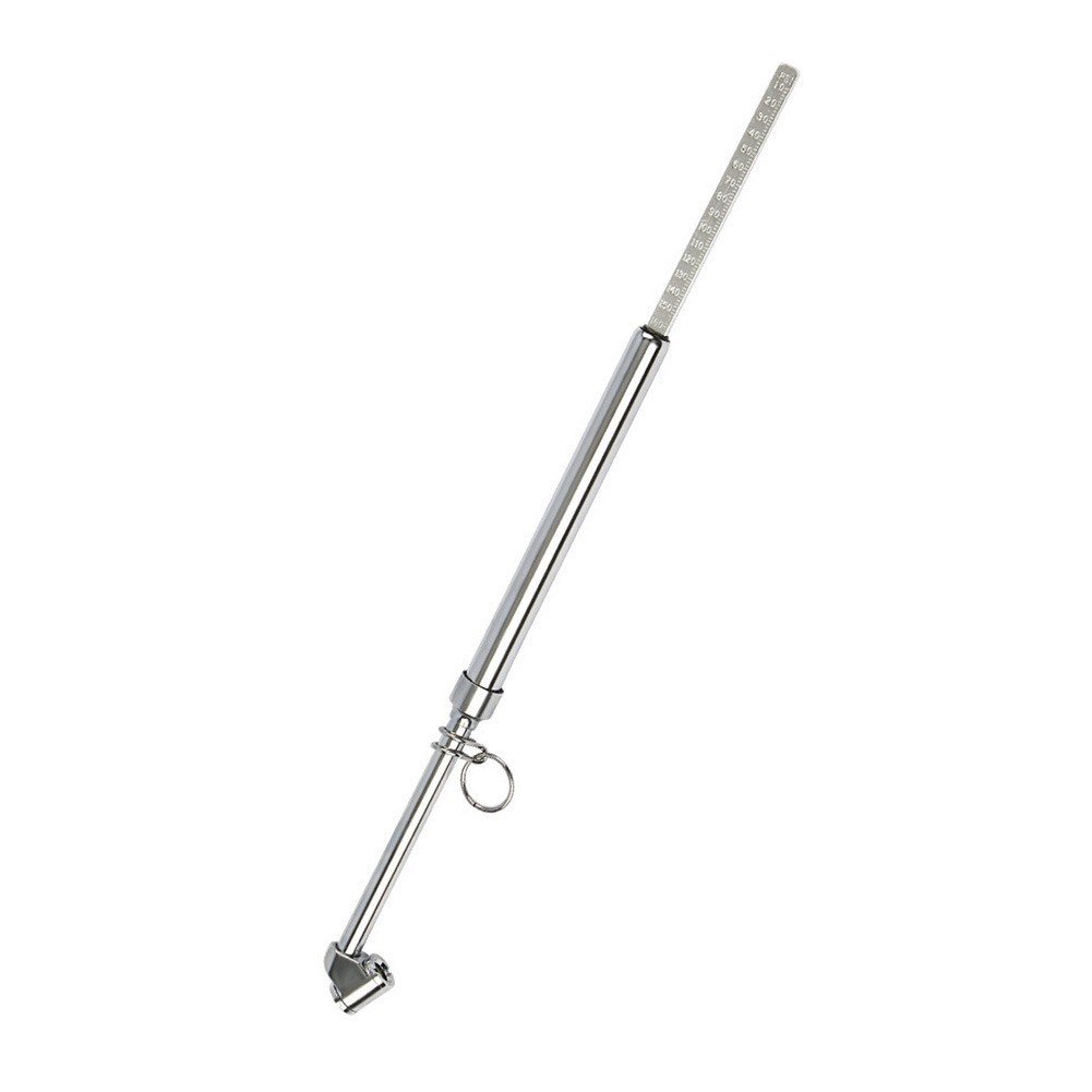 Heavy Duty Dual Head Air Gauge Stainless Steel 20-220 PSI for Truck RV
