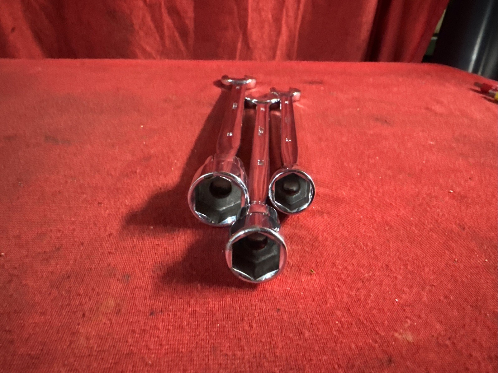 MAC TOOLS 14mm 15mm 18mm Metric Combination Flex-Head Box Wrench Set 6 POINT 3pc
