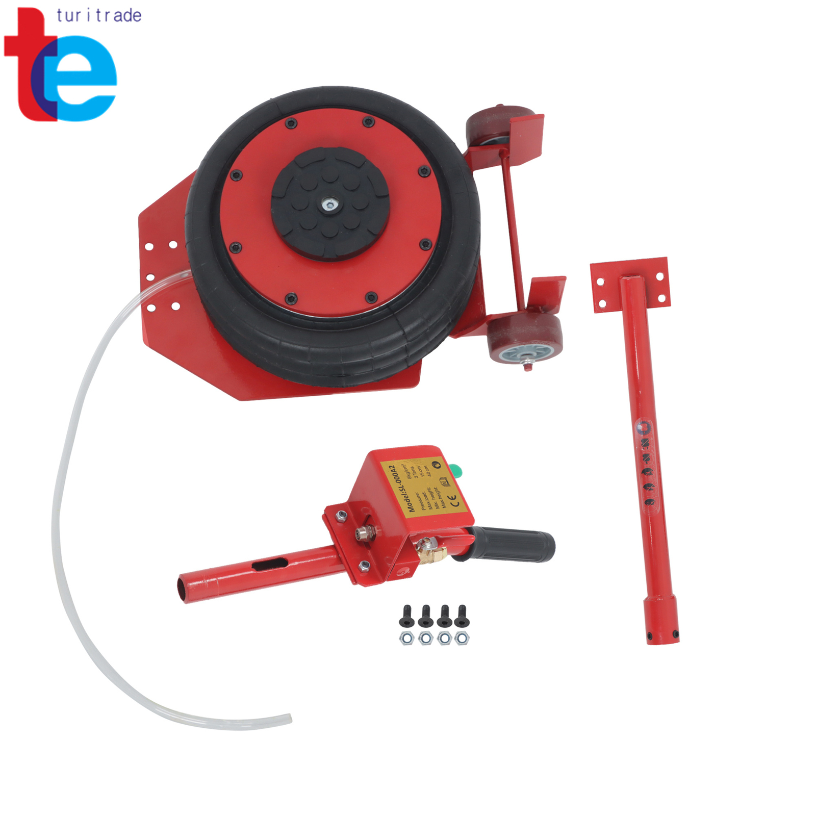Triple Bag Air Jack 3 Ton/6600 lbs Pneumatic Jack for Car SUV Lifting