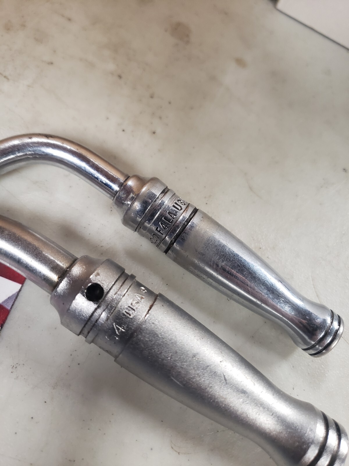 Snap-on Tools USA 1/2″ & 3/8″ Dr 18″ Long Chrome Speeder Drive Handle S4 F4LA