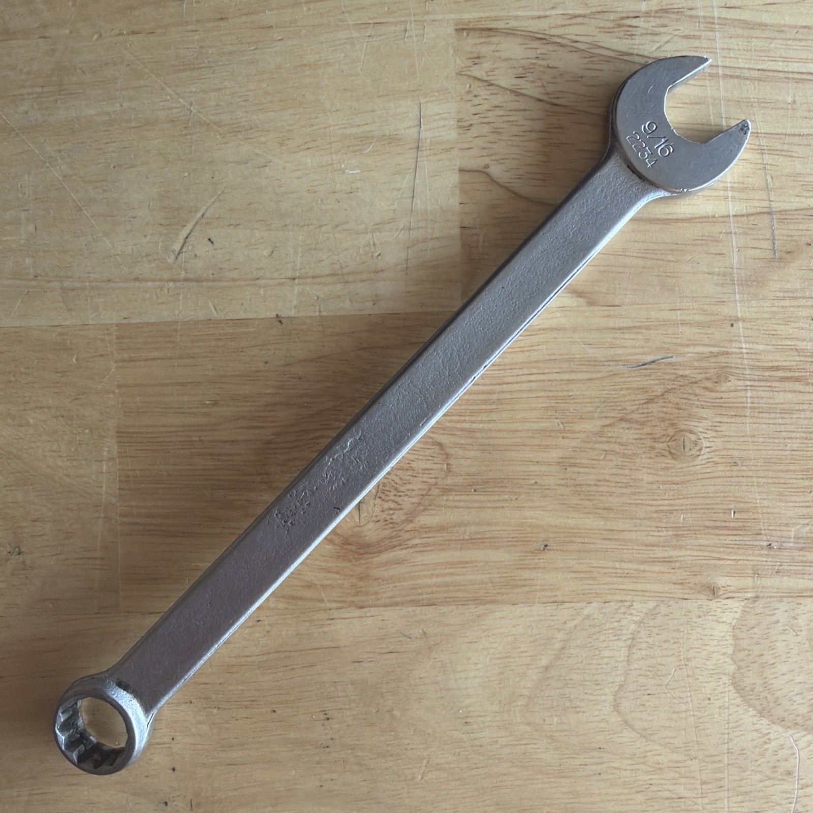 Duro-Chrome 9/16″ Combination Wrench 12 Point 2234 Vintage Made in USA