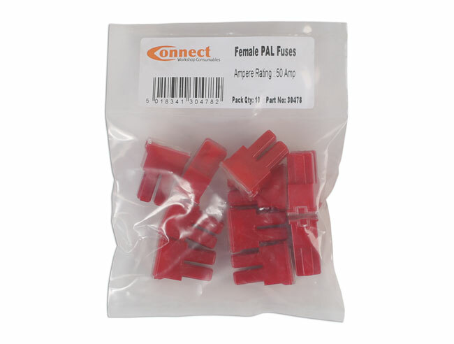 Connect 30478 Female PAL Fuse 50 Amp Pk 10