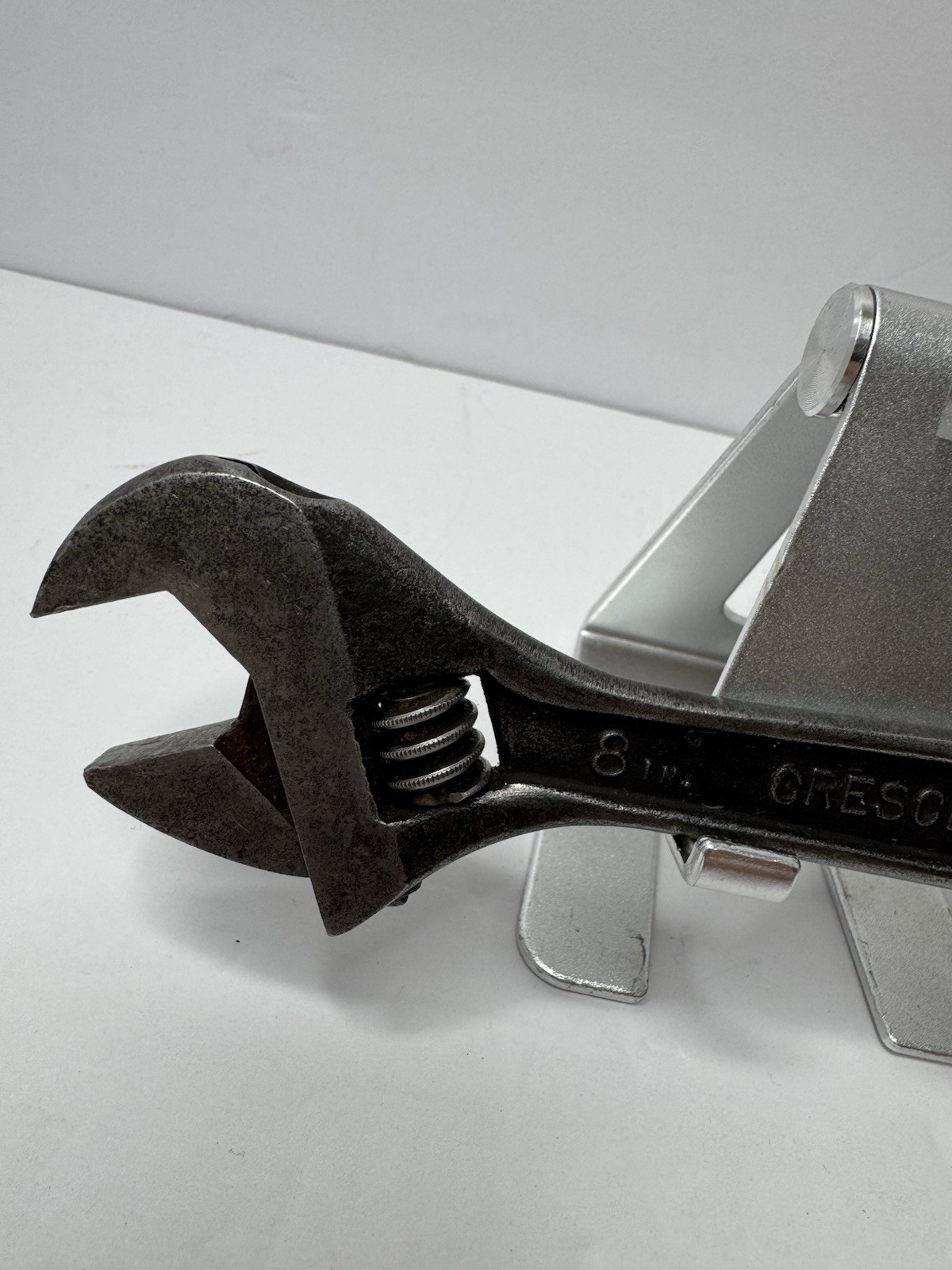 Crescent USA 8 In Adjustable Wrench 8” Jamestown NY Vintage Black Oxide AT18 #79