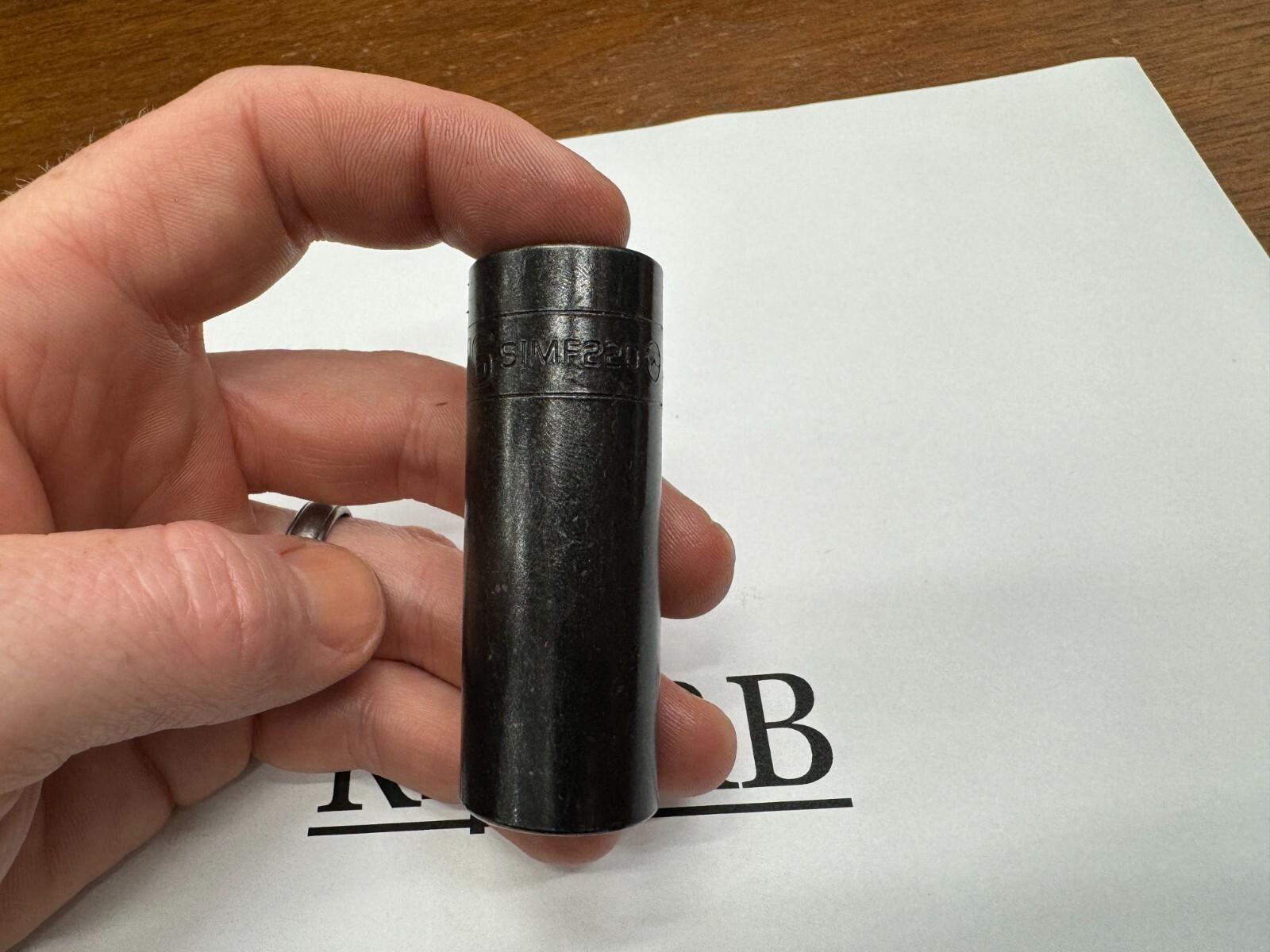 Snap-on Tools USA NEW 3/8″ Drive 11/16″ SAE Deep 6PT Deep Impact Socket SIMF220