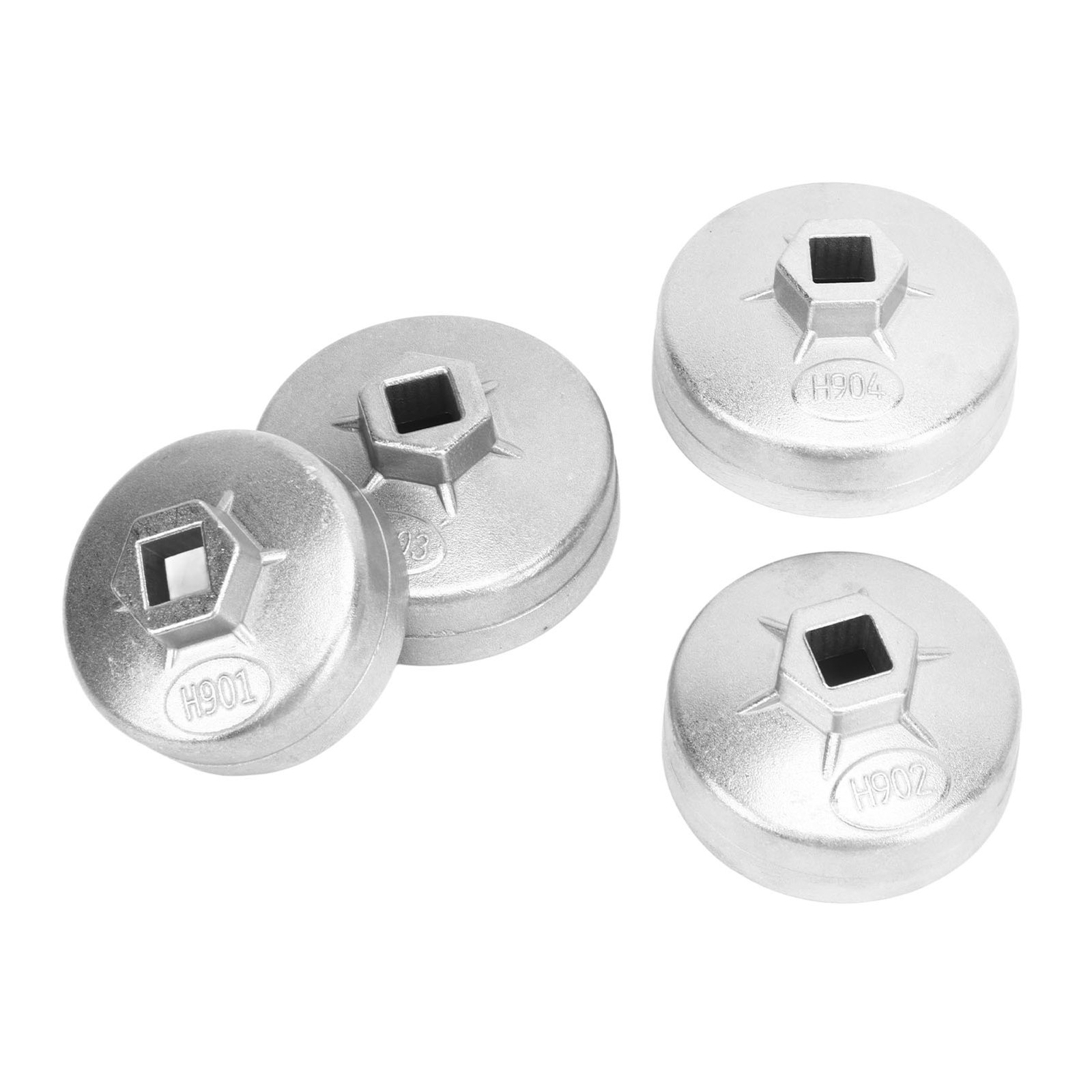 4Pcs Aluminum Alloy Oil Filter Wrench Efficient Cap Removal Tool For Bluebird
