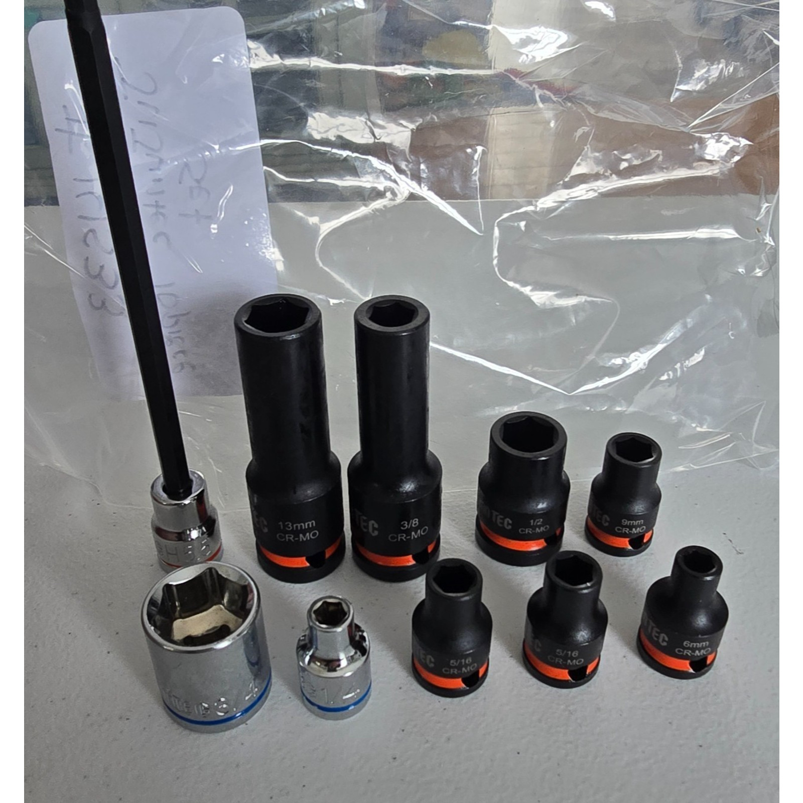 Jujiantec 10 Piece Socket Bundle New