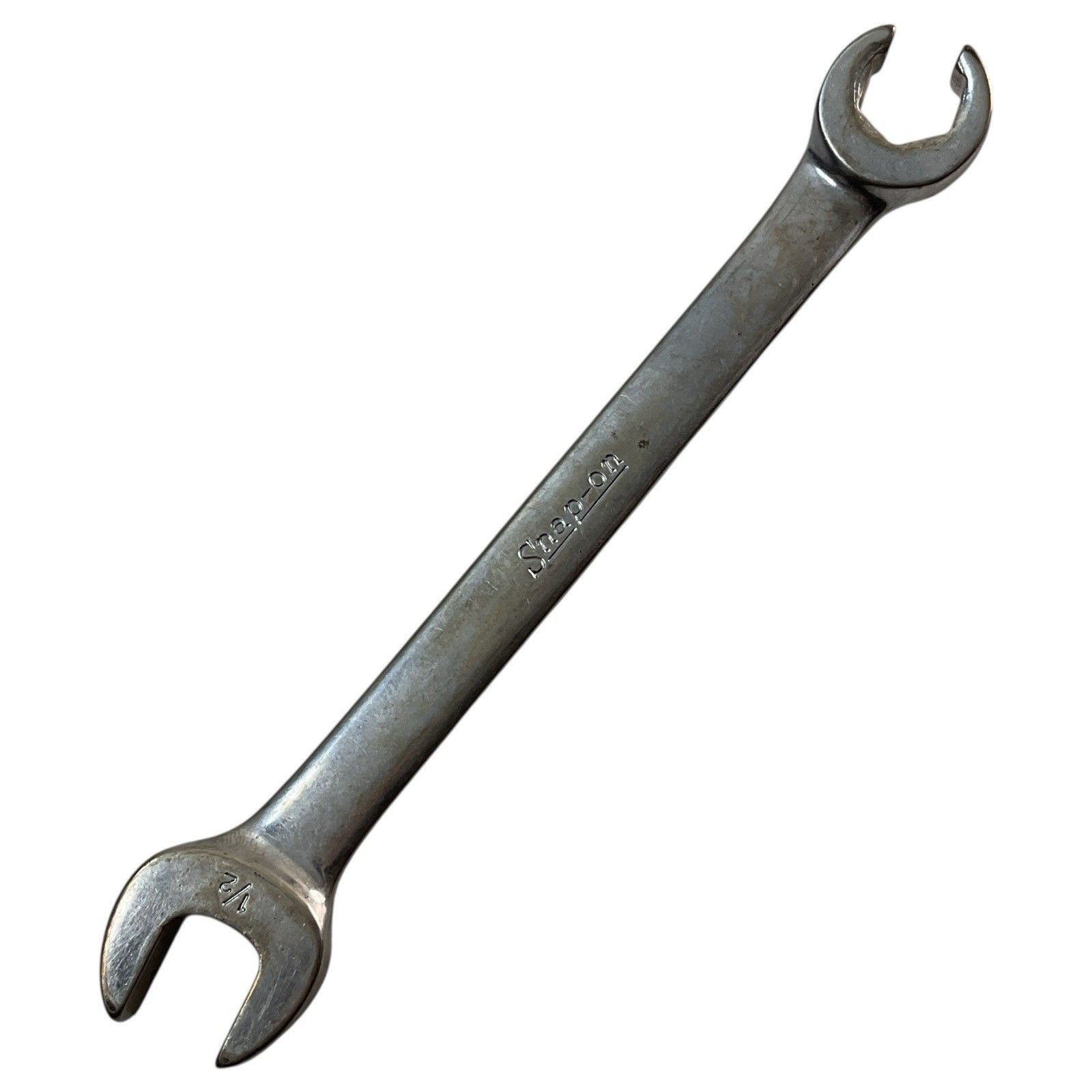 Snap On RXS16 Flare Nut Line Wrench 1/2 Inch SAE Standard Open End 6 Point USA