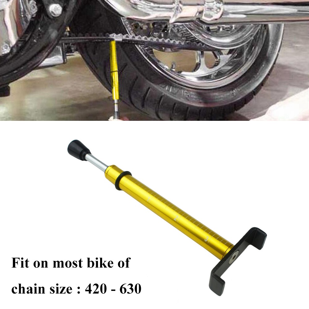 Motorcycle Adjustable Belt Tension Gauge Tool For Harley All Belt Drive Bike⬆️