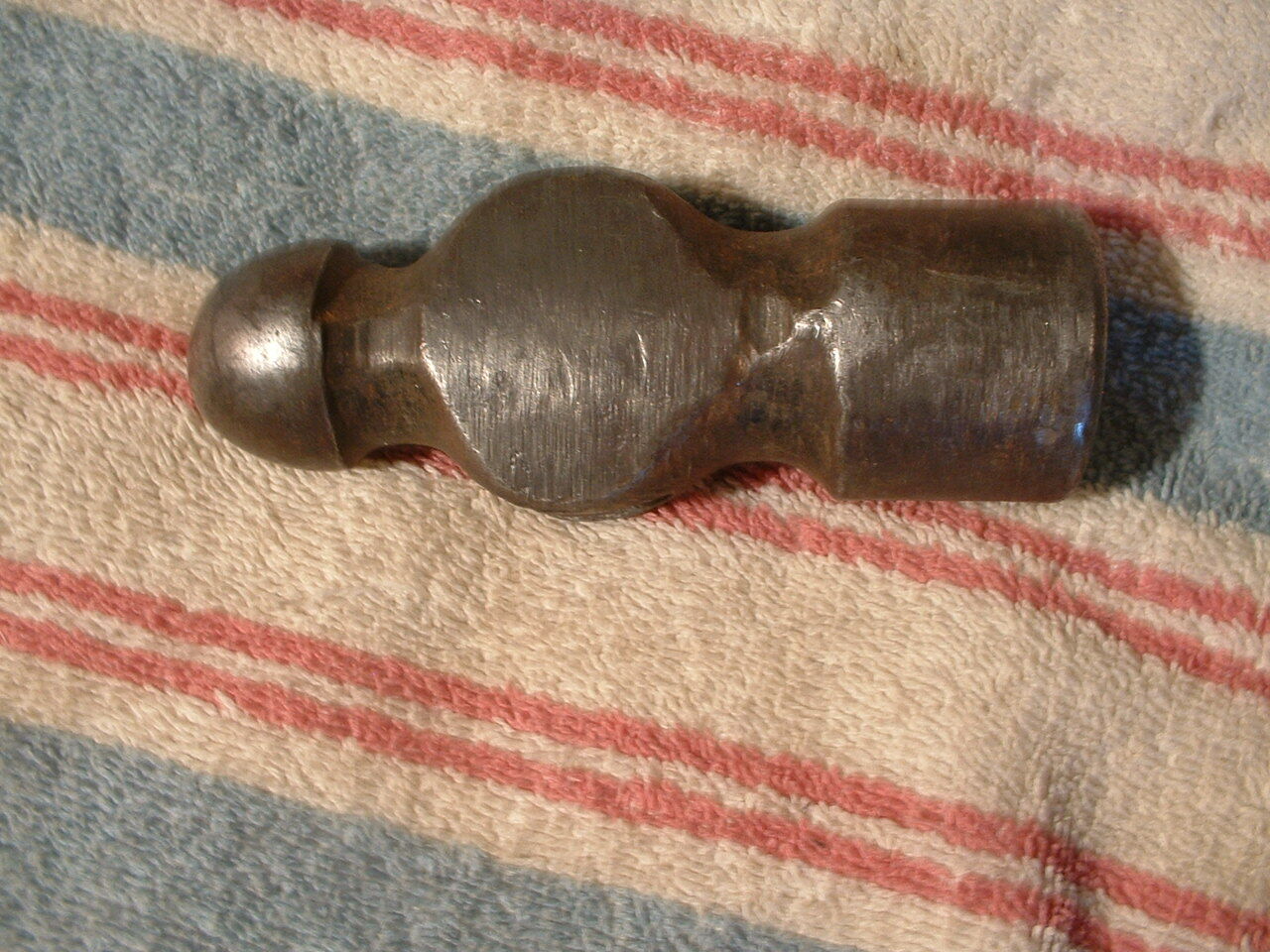 German Made Large Ball Peen Hammer Head 1lb 10oz